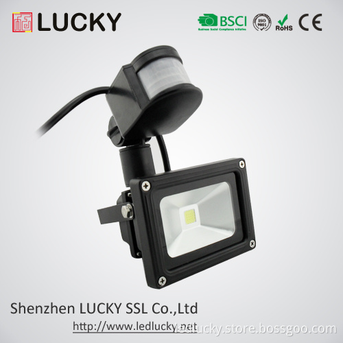 High Quality Bridgelux 45mil/ 33mil LED Floodlight with Sensor